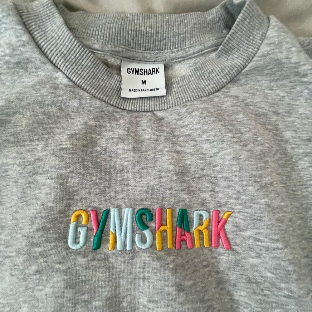 Gym shark sweater